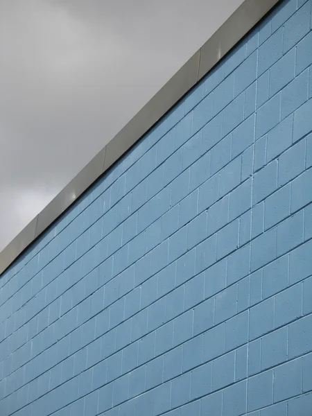 Blue building — Stock Photo, Image