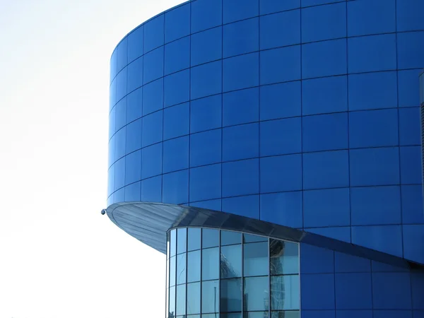 Modern blue building — Stock Photo, Image