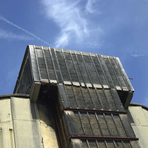 Betonnen silo — Stockfoto