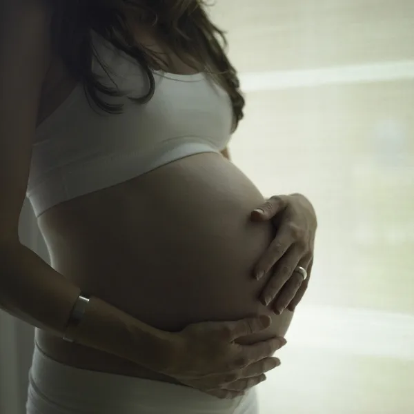 Mujer embarazada. — Foto de Stock