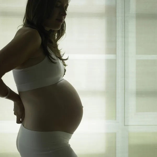 Mujer embarazada. — Foto de Stock