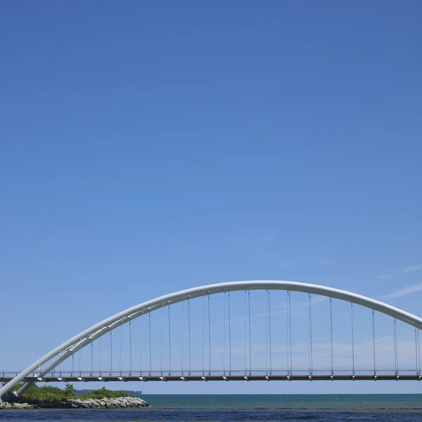 Biały most — Zdjęcie stockowe