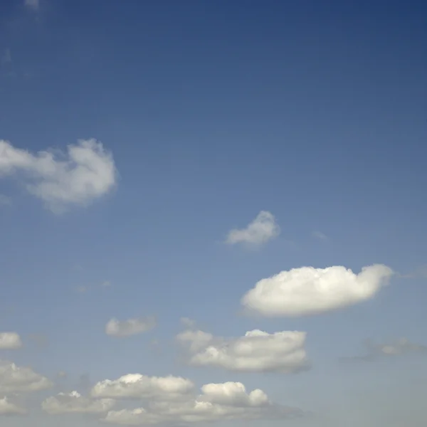 Nubes cúmulos — Foto de Stock