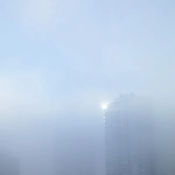 Tower in the fog — Stock Photo, Image