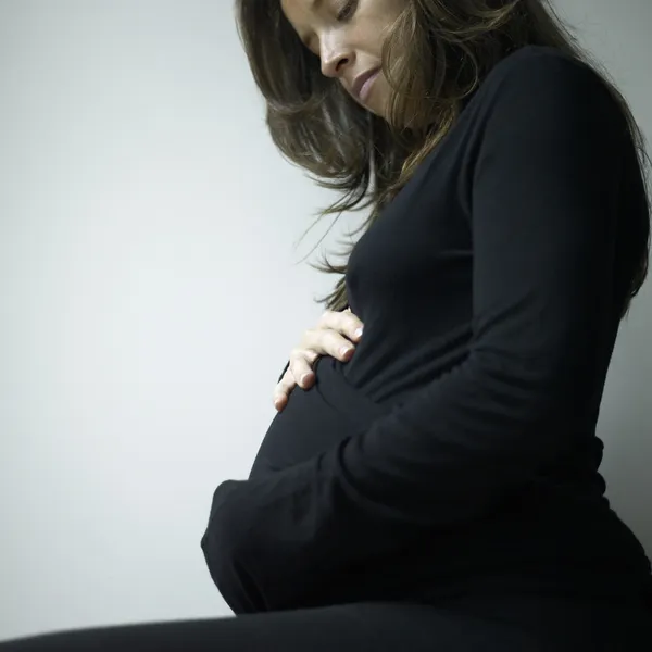 Hamile kadın. Stok Fotoğraf