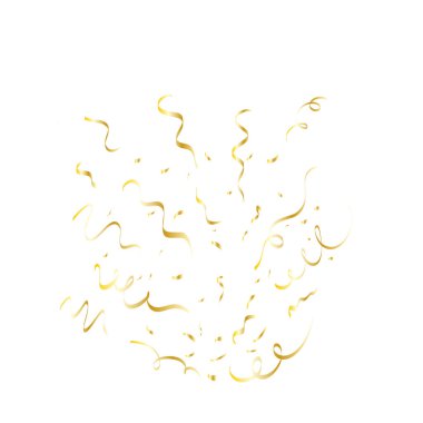 Beyaz arka planda renkli konfeti. Doğum günü partisi, kutlama davetiyesi ya da dekor için harika. Yüzey deseni tasarımı.