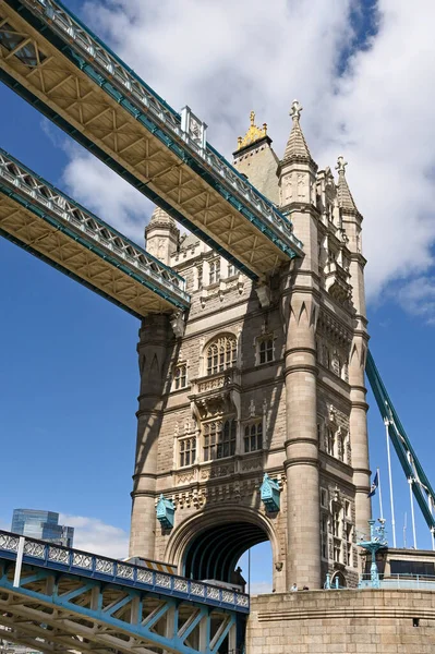 Londen Engeland Augustus 2022 Een Van Sierlijke Torens Van Tower — Stockfoto