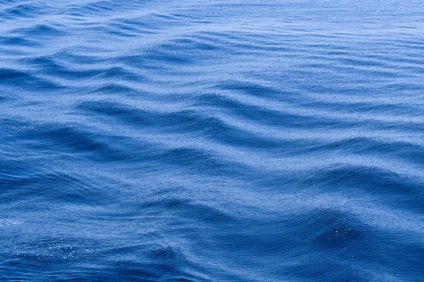 Efeito Padrão Suave Das Ondas Mar Com Velocidade Lenta Obturador — Fotografia de Stock