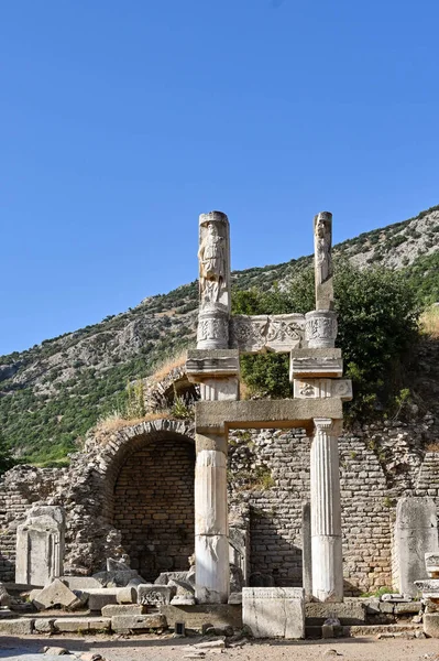 Ephèse Kusadasi Turquie Mai 2022 Ruines Ancienne Ville Empire Romain — Photo