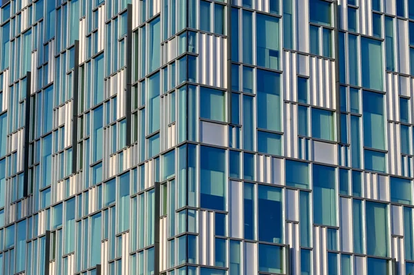 London England June 2022 Pattern Formed External Cladding Building Arena — Stock Photo, Image