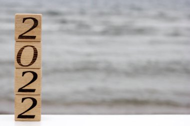 2022 numaralı ahşap bloklar piramit gibi üst üste duruyorlar..