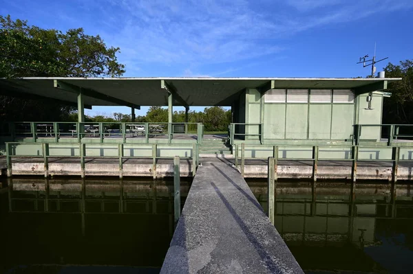 Batı Gölü 'ndeki piknik ve dinlenme alanı Everglades Ulusal Parkı, Florida.