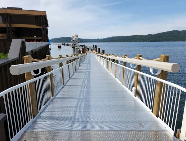 Coeur Dalene Idaho Června 2022 Coeur Dalene Resort Floating Boardwalk — Stock fotografie