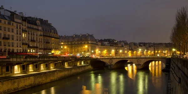 Vista o Parigi di notte — Foto Stock