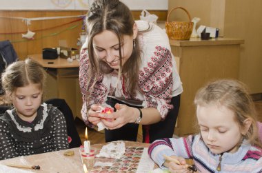 Ana sınıfından Paskalya yumurta ternopol, Ukrayna