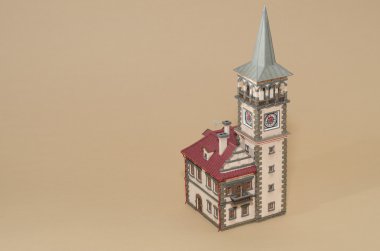 el yapımı model eski bina