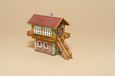 el yapımı model eski bina