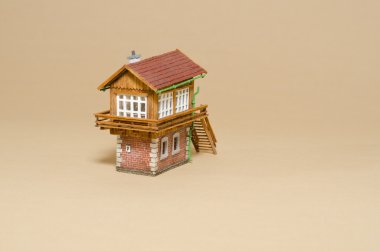 el yapımı model eski bina