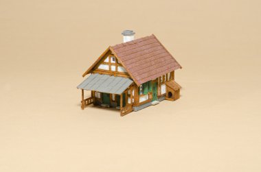 el yapımı model eski bina