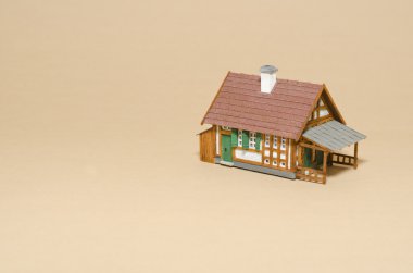 el yapımı model eski bina