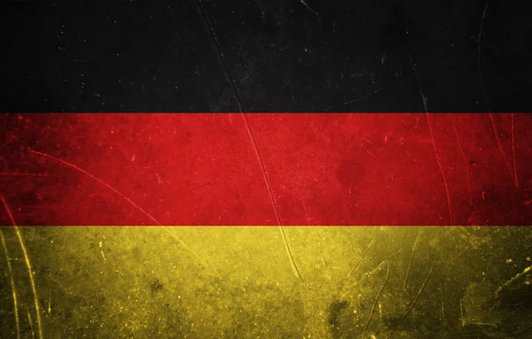Grunge Duitse vlag — Stockfoto