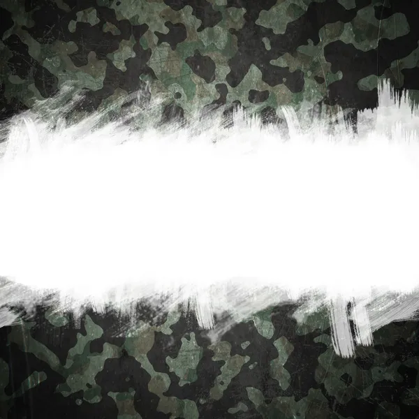 Grunge vojenské maskování pozadí s prostorem pro text — Stock fotografie