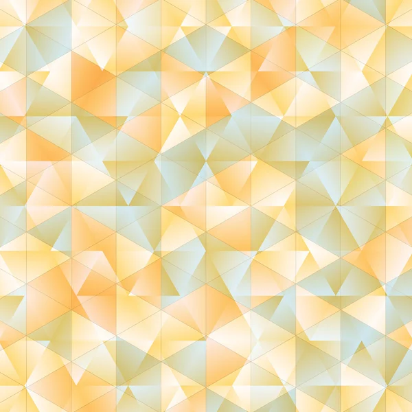 Warm abstract triangular background (vector) — Stock Vector