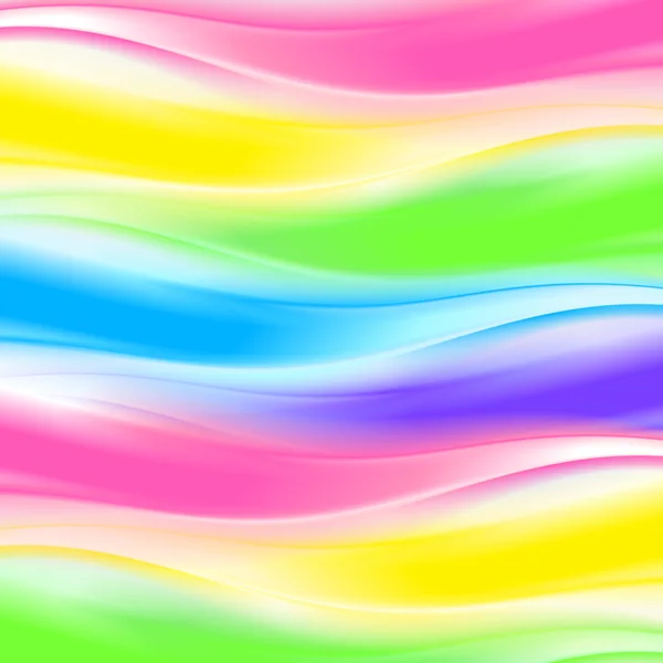 Fondo de onda arco iris abstracto — Vector de stock