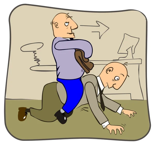 başları üzerinde yan gider.