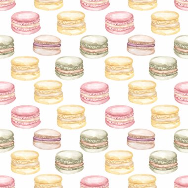 Suluboya Yumuşak Şekerler Kağıdı, Makarna Defteri Kağıdı, Tatlı Paket Kağıdı, El çizimi Fırın Tertemiz desen, Kumaş için yemek baskısı, sonsuz baskı