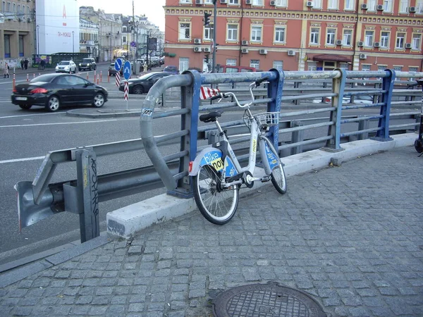 Kiew Ukraine November 2021 Verkehrsinfrastruktur Und Städtische Elemente — Stockfoto