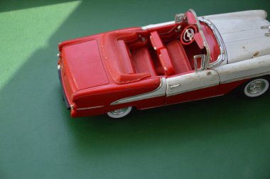 Detaylı olarak eski araba modeli