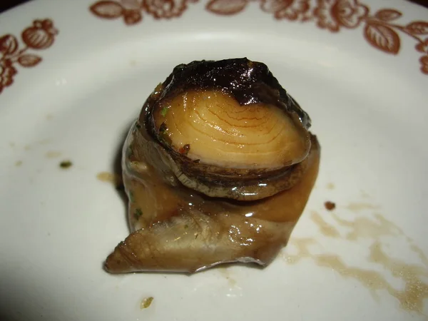 Meat Sea Rapans Sauce —  Fotos de Stock