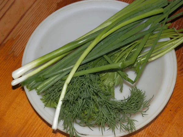 Green salad leaves for the vegetarians