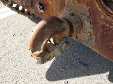 Heavy military equipment destroyed in the  battle