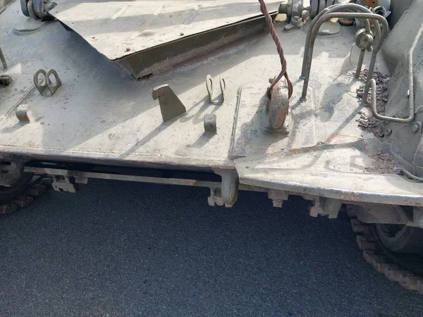 Heavy military equipment destroyed in the  battle