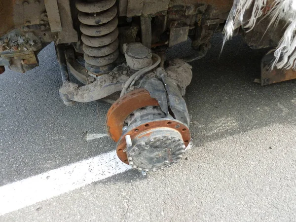 Heavy military equipment destroyed in the  battle