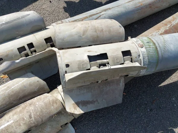 Cluster munition missiles destroyed in a the war