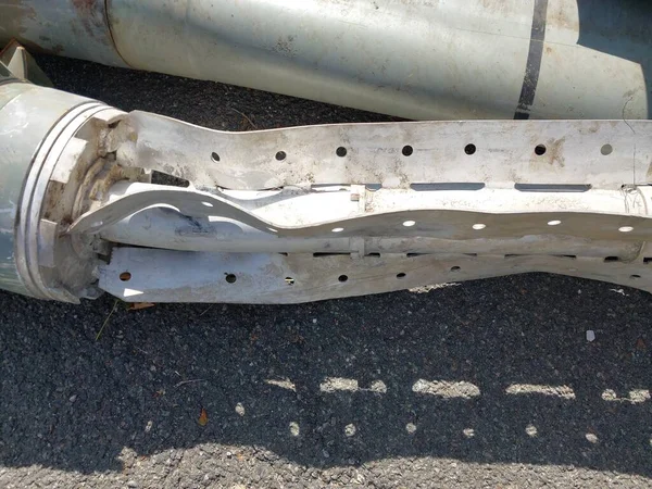 Cluster munition missiles destroyed in a the war
