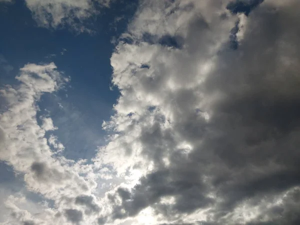 Dense Clouds Sky Rain — стоковое фото