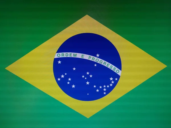 Símbolo Oficial Bandeira Estado — Fotografia de Stock