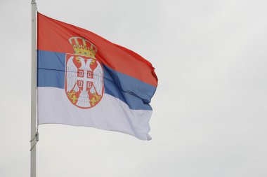 Rüzgar, üreticinin srbije viori na vetru Sırbistan bayrağı