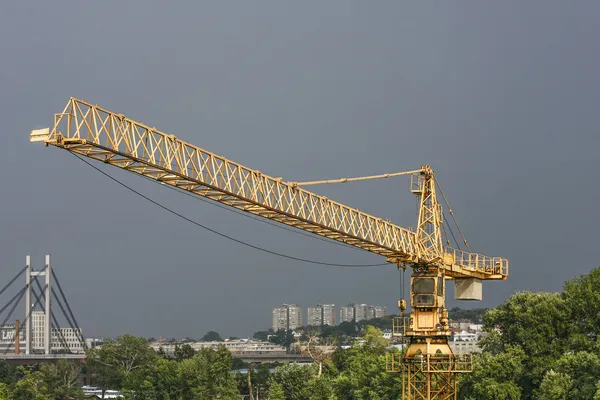 Construction cranes — Stock Photo, Image