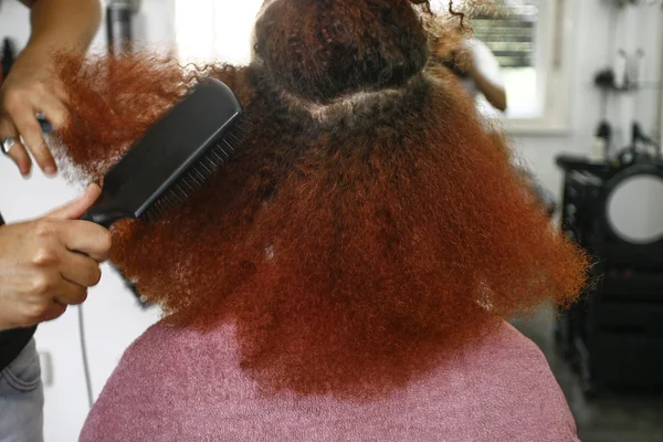 Coloration des cheveux femmes — Photo