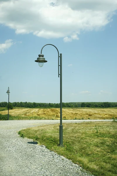 Régimódi utcai lámpa — Stock Fotó