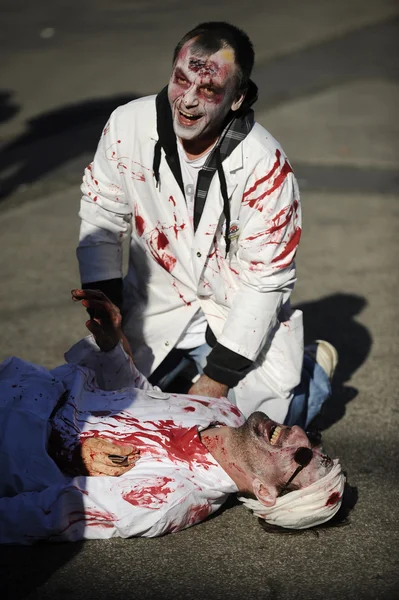 Zombie Día de muertos vivientes — Foto de Stock