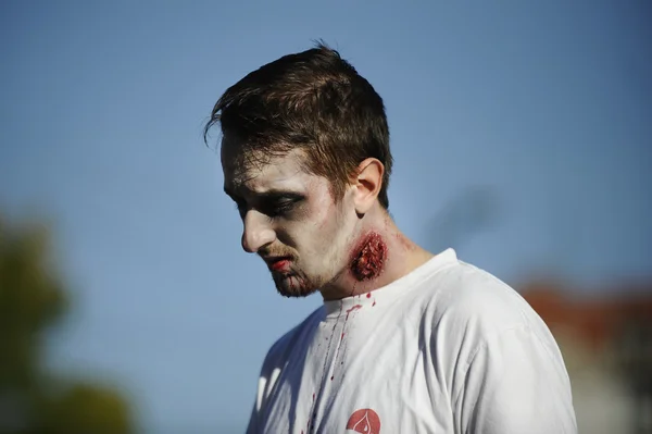 Zombie dag van het lopen dood — Stockfoto