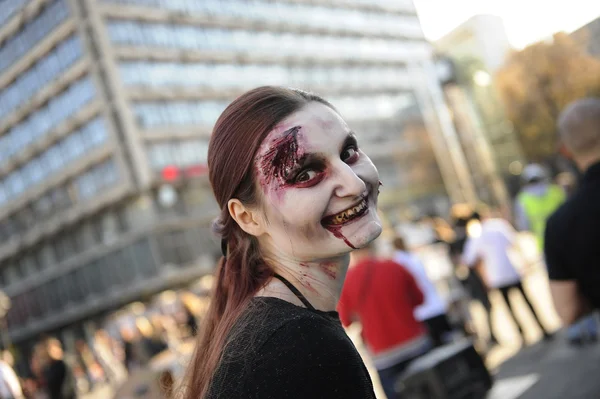 Den zombie Chodící mrtvoly — Stock fotografie