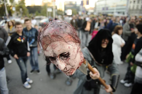 Zombie dag van het lopen dood — Stockfoto