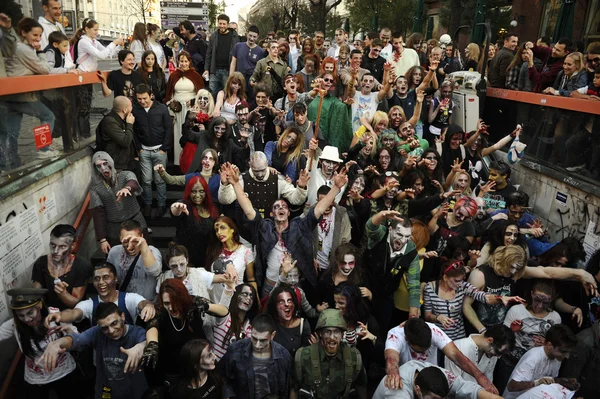 Dnia zombie, Żywe trupy — Zdjęcie stockowe